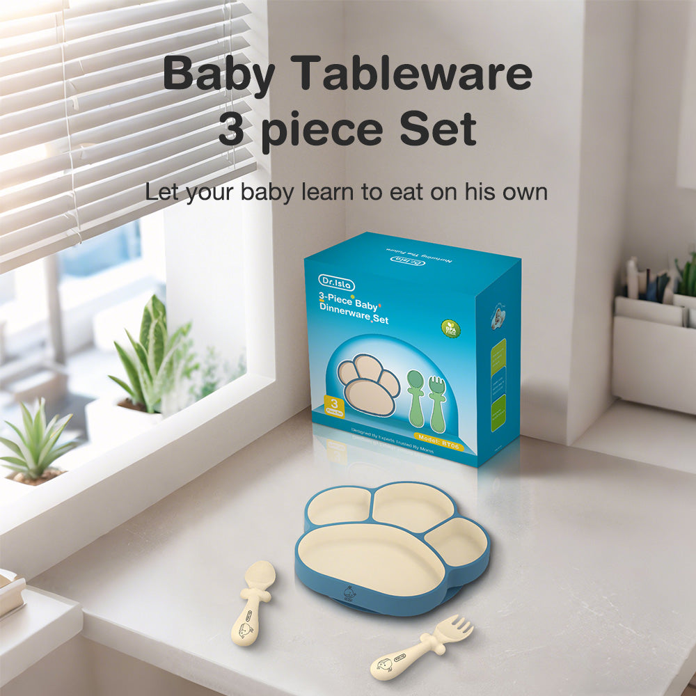 Ensemble de 3 pièces de vaisselle pour bébé - BT06