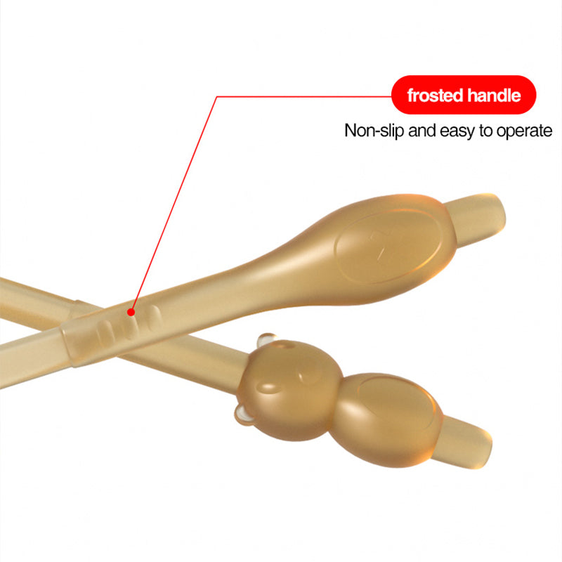 Ensemble brosses à dents en silicone pour bébé - BY11