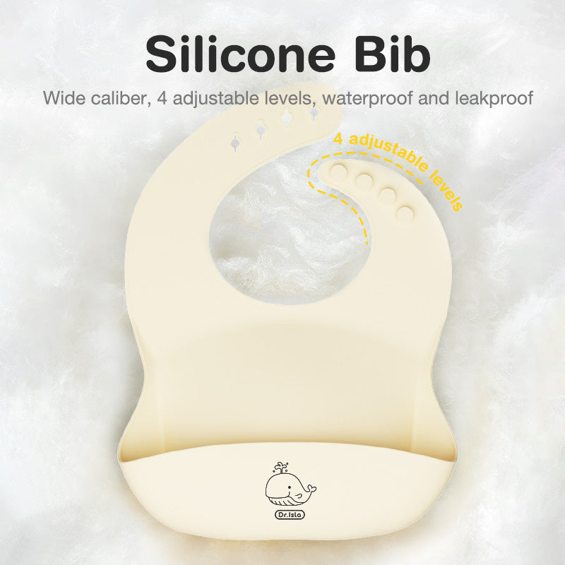 Ensemble de 5 pièces de vaisselle en silicone pour bébé - BT05