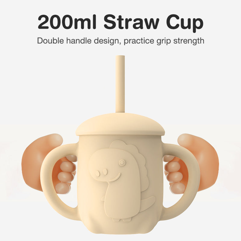 Ensemble de 5 pièces de vaisselle en silicone pour bébé - BT05