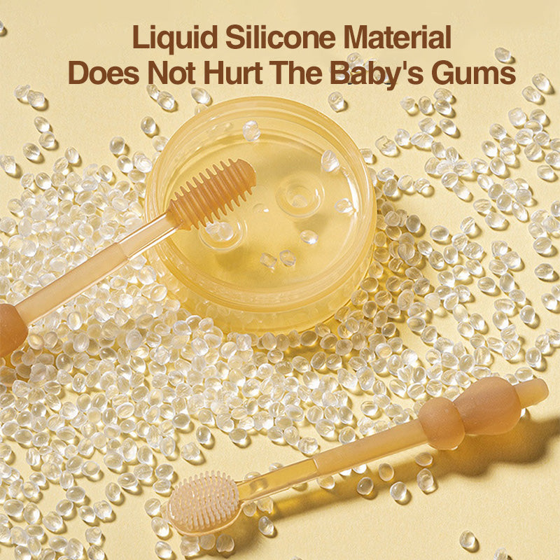 Ensemble brosses à dents en silicone pour bébé - BY11