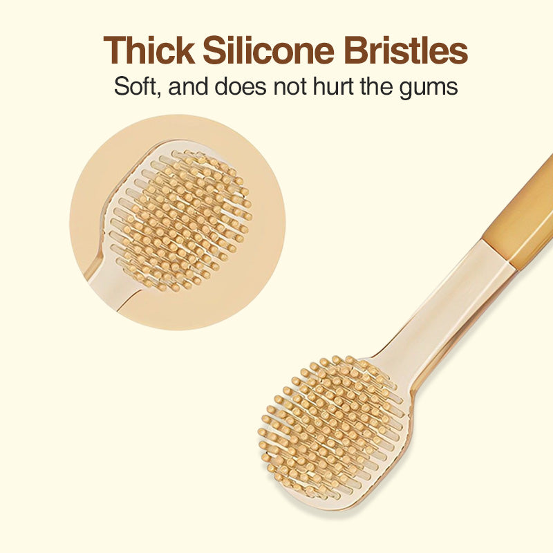 Ensemble brosses à dents en silicone pour bébé - BY11